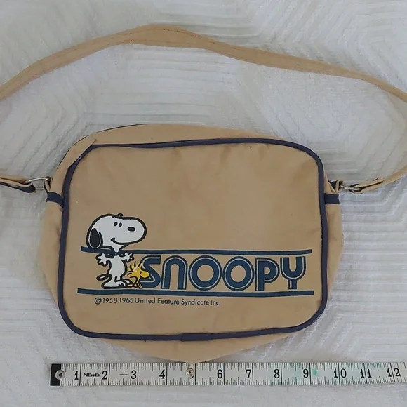 Vintage Snoopy Tan Shoulder Bag - Picture 6 of 8